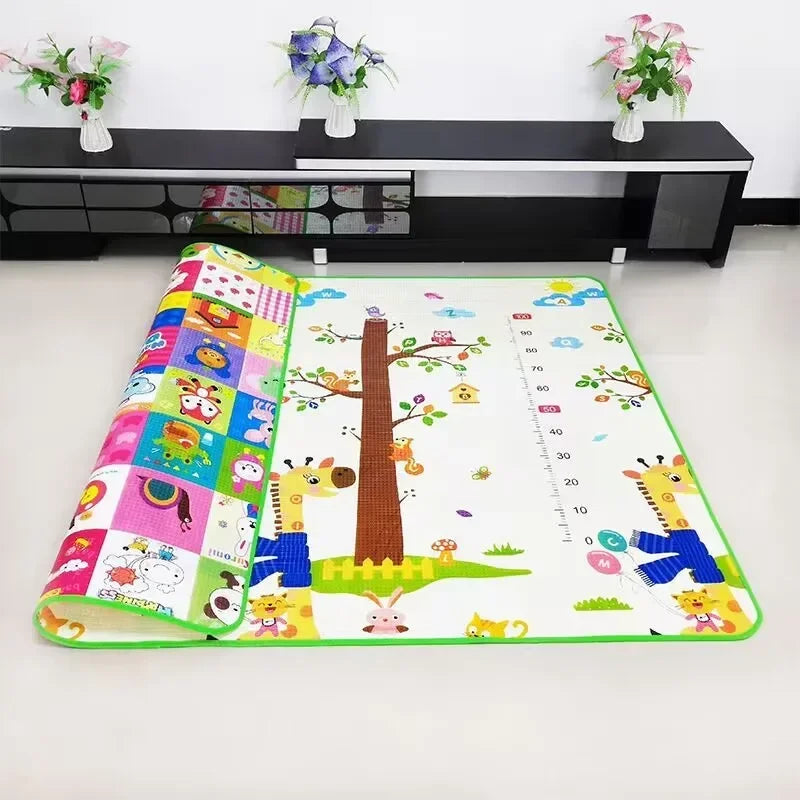 2 thickness options 5 Size Options Crawling Carpet Baby Play Mat Children Rug for Kids Educational Toys Soft Activity Game Floor