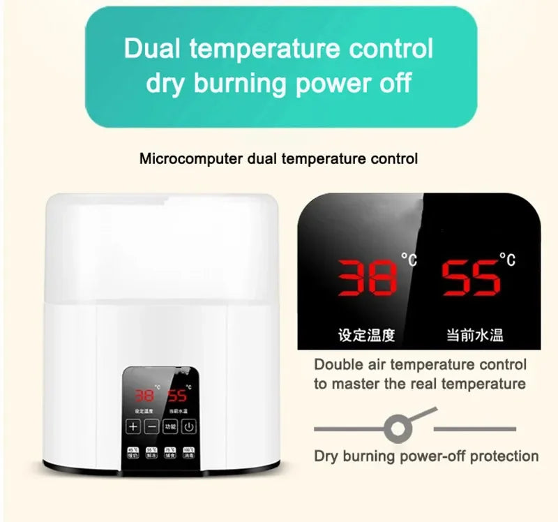 TINSOL Multi-function Baby Nursing Bottle Heater Sterilizer Fast Breast Milk Bottle Warmer with Accurate Temperature Control