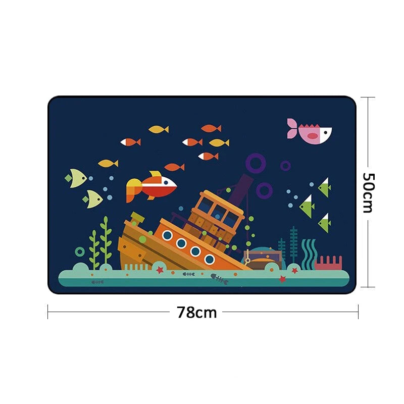 Magnetic UV Protect Curtain Side Window Sunshade Cover Universal Car Sun Shade Cover for Baby Kids Cute Cartoon Car Styling