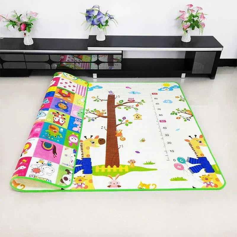 2 thickness options 5 Size Options Crawling Carpet Baby Play Mat Children Rug for Kids Educational Toys Soft Activity Game Floor