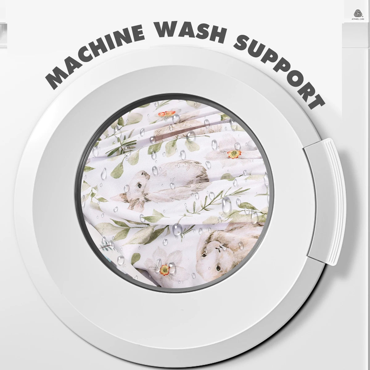 HappyFlute New One Piece Cartoon Print 70*130CM Elastic Band Design Skin-friendly&Breathable Baby Bed Sheet