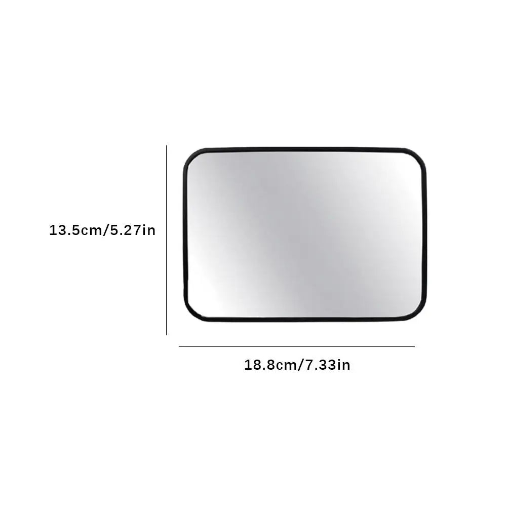 Baby Car Mirror Rear View Mirror Belt Rear Facing Mirrors Baby Car Monitor with Wide Clear View, Shatterproof, Easy Assembled