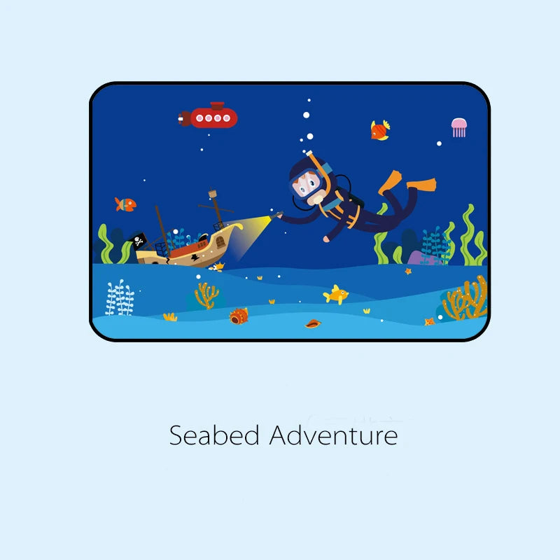 Magnetic UV Protect Curtain Side Window Sunshade Cover Universal Car Sun Shade Cover for Baby Kids Cute Cartoon Car Styling