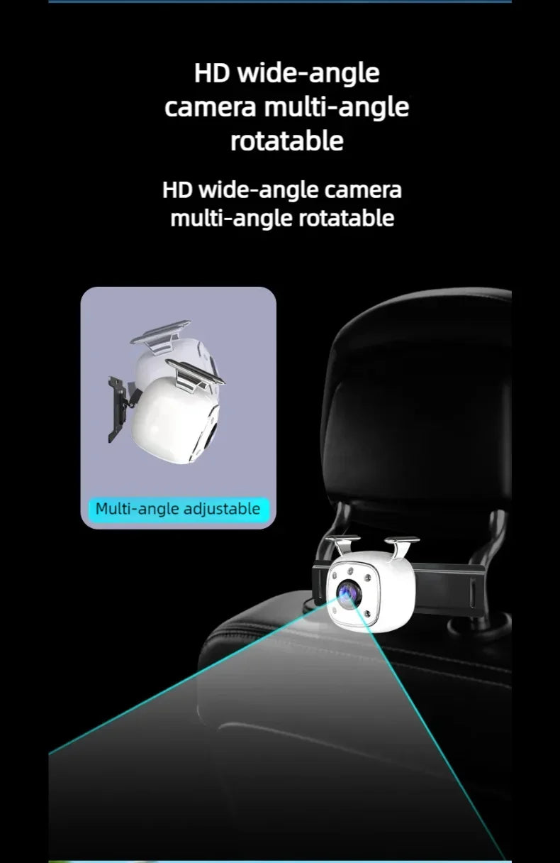 Baby Car Camera 1080P Video Recording and with IR Night Vision HD Night Vision, Support Front and Rear Car Camera