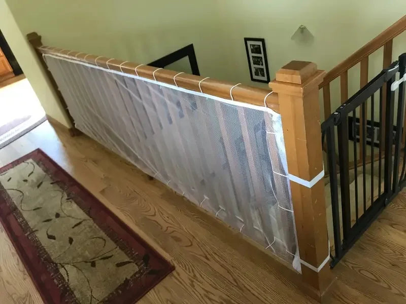 Child Safety Protective Net Multipurpose Durable Stair Balcony Banister Rail Guard Kids Stair Protection Safe Fine Mesh