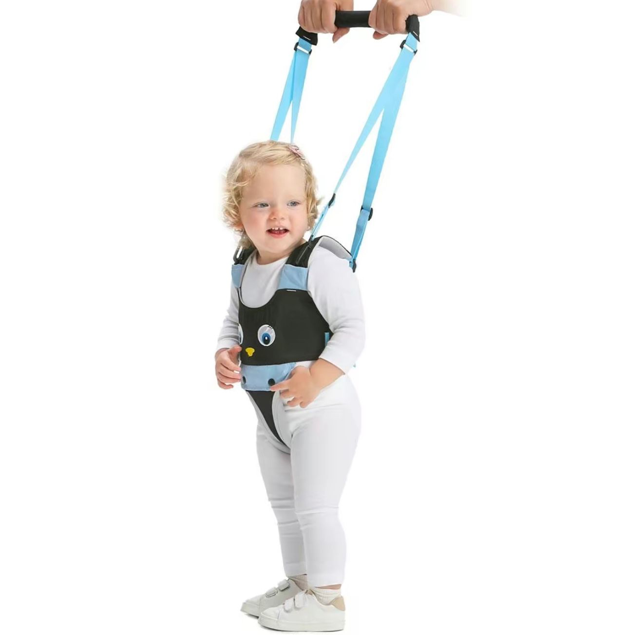 Baby Walking Harness, 1 Count Handheld Children's Walking Assistant, Toddler Walking Cart Safety Belt, Children's Walking Training Tool