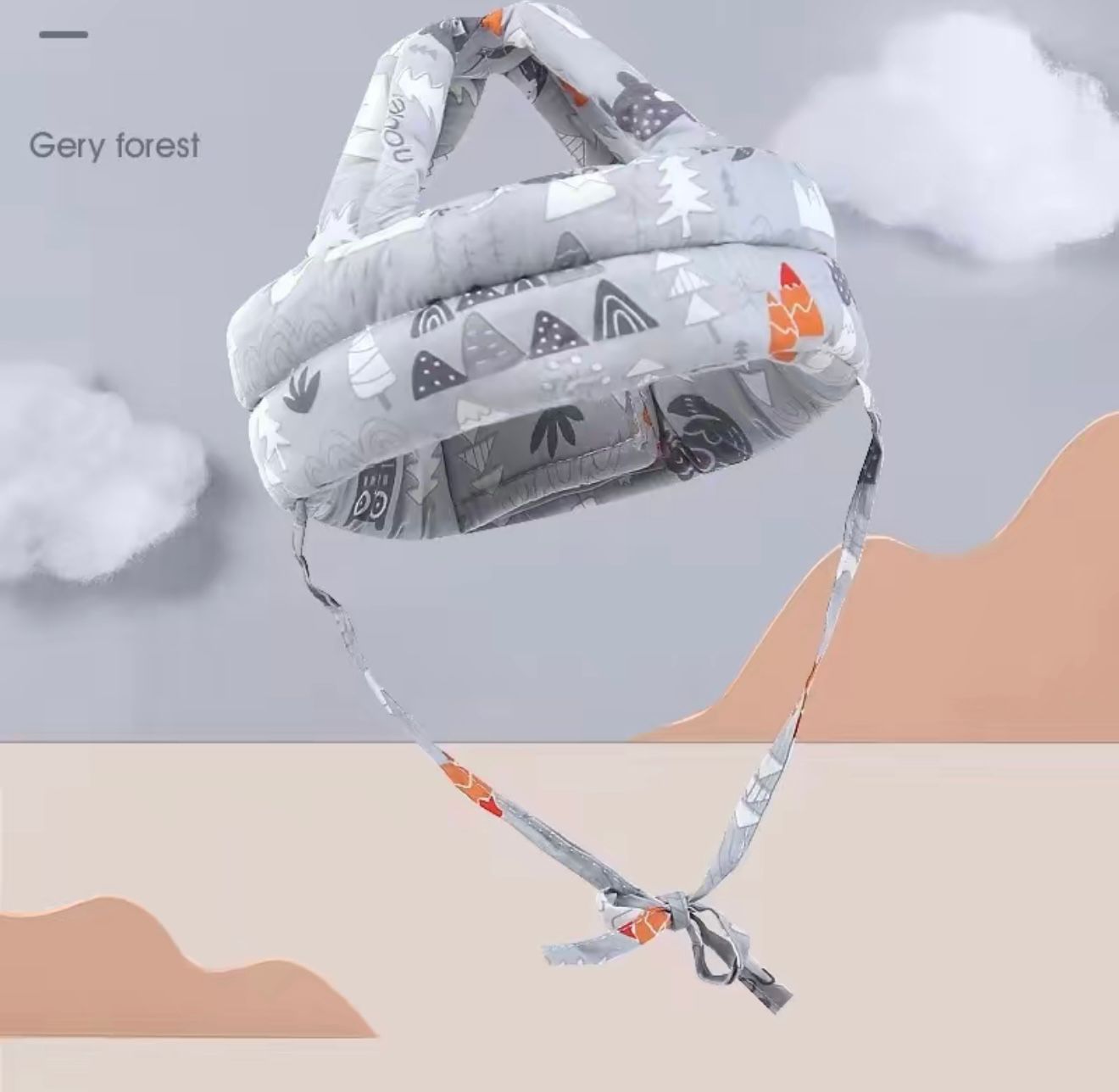 Adjustable Baby Safety Helmet: Soft Protective Head Guard for Walking & Crawling