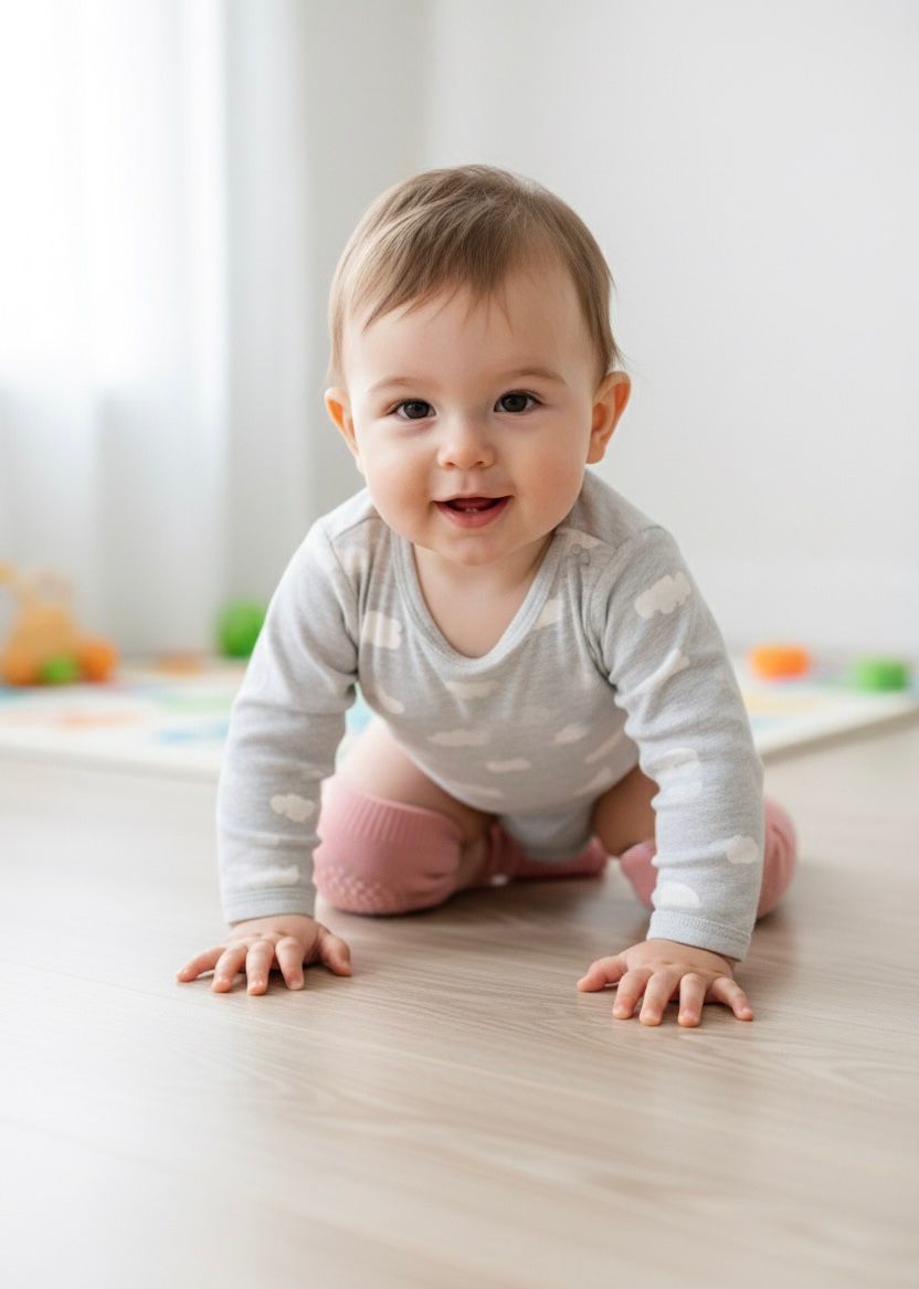 Pack x5 Big Dreams Soft Knee Pads for Crawling Babies- Anti-Slip Desing