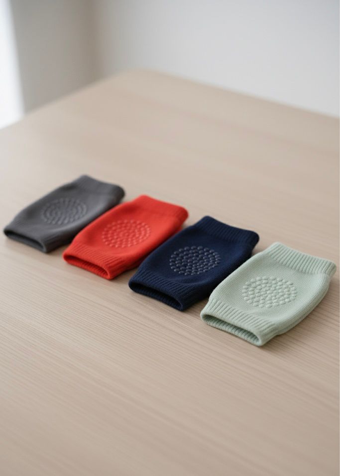 Pack x5 Big Dreams Soft Knee Pads for Crawling Babies- Anti-Slip Desing